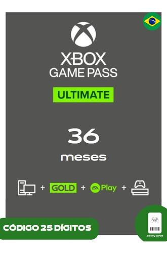 Game Pass Ultimate 36 Meses (código 25 Dígitos)